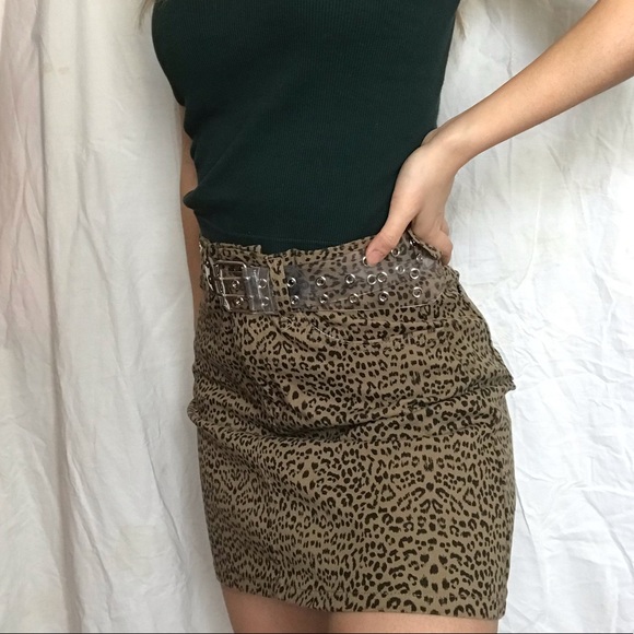 oak & fort cheetah skirt! - Picture 1 of 1